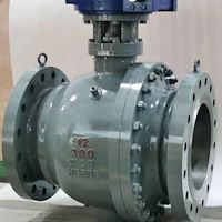 شیر توپی فولادی 12 اینچ کلاس 300